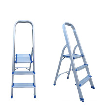 hot sale Folding extendable house ladder, aluminum 3 step ladder